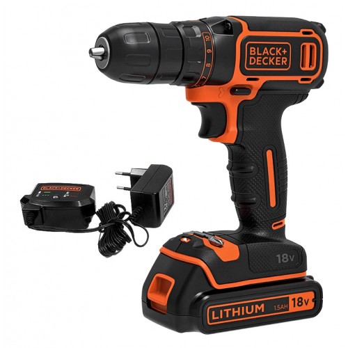 Винтоверт  акумулаторен Black & Decker, BDCDC18