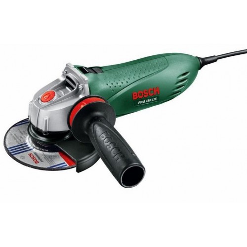 Ъглошлайф електрически  750 W, 125 мм, Bosch PWS 750-125