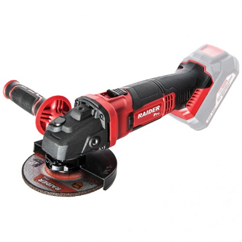 Ъглошлайф акумулаторен  20 V, 125 мм, Raider RDP-SAG20